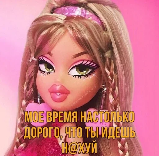 кукла Барби человеческое лицо