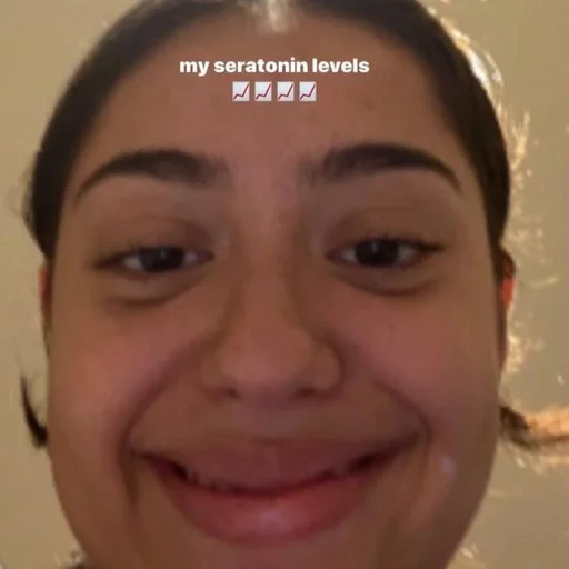 улыбаться человеческое лицо бровь