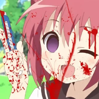 Стикер Yuri_yuri @anime_stickerr - 9