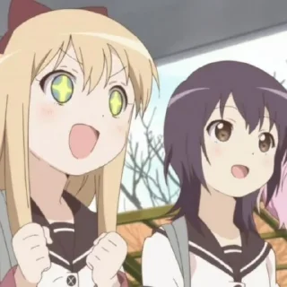 Стикер Yuri_yuri @anime_stickerr - 2