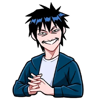 Стикер Икки без надписей @TgSticker - 3