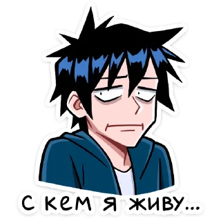 Стикер Икки и Мори :: @stickroom - 5