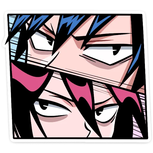 Sticker ikkiandmori_vk - 1