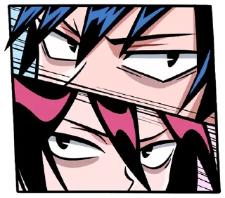 Стикер @TgSticker Икки и Мори без надписей - 5