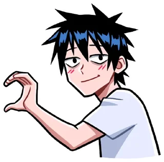 Стикер @TgSticker Икки и Мори без надписей - 7