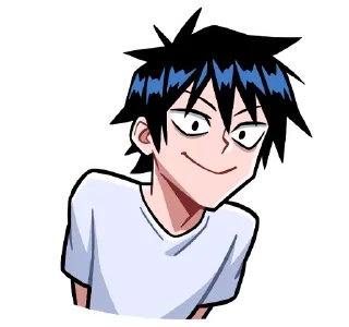 Стикер @TgSticker Икки и Мори без надписей - 2