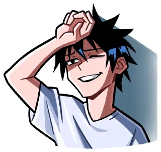 Стикер @TgSticker Икки и Мори без надписей - 9