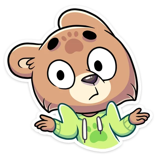 Sticker Бурый Илай (@TgSticker) - 2