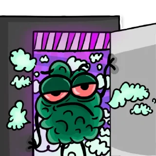 Стикер Shish by @lilcannabisdesign - 4