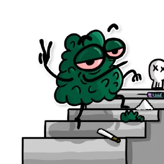 Стикер Shish by @lilcannabisdesign - 3