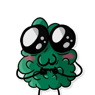 Стикер Shish by @lilcannabisdesign - 8