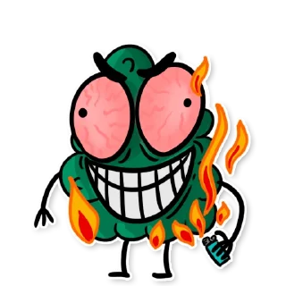 Стикер Shish by @lilcannabisdesign - 9