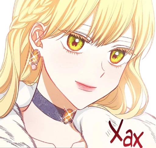 anime cartoon human face