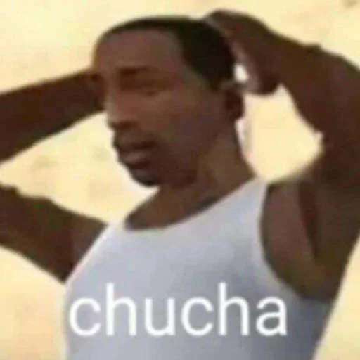 person sleeveless shirt text