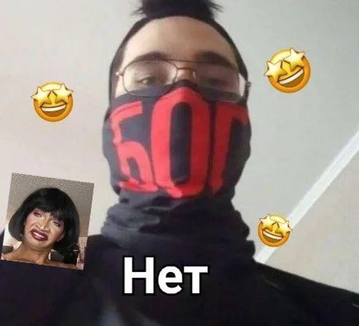 human face cartoon batman