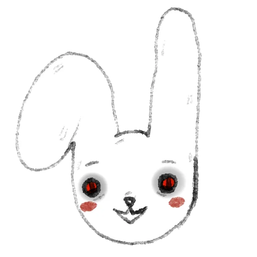 sketch cartoon rabbit