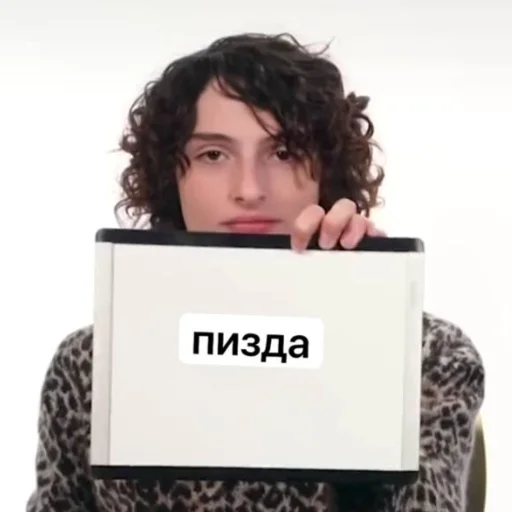 human face text laptop