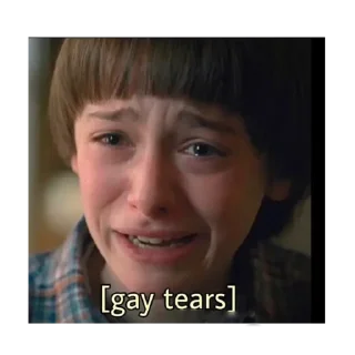 Sticker 😐 stranger things - 1