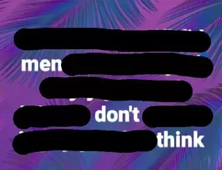 Sticker я люблю женщин - 5