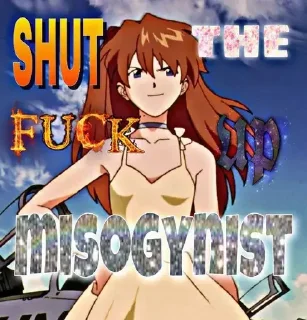 Sticker я люблю женщин - 1