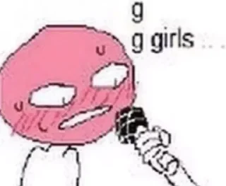 Sticker я люблю женщин - 2