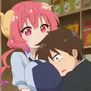 Sticker ilulu @stickerspackanime - 1