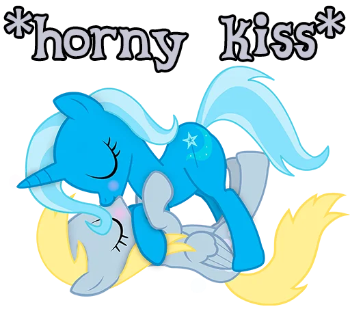 Стикер imDerpyHoovesENG - 1