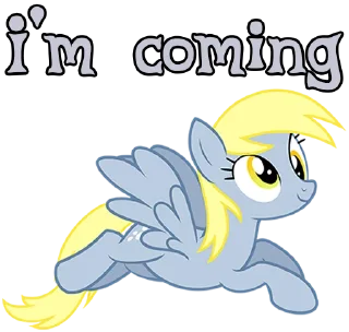 Sticker i'm Derpy Hooves (ENG) @StickersIsMagic - 1
