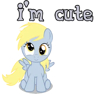 Sticker i'm Derpy Hooves (ENG) @StickersIsMagic - 3