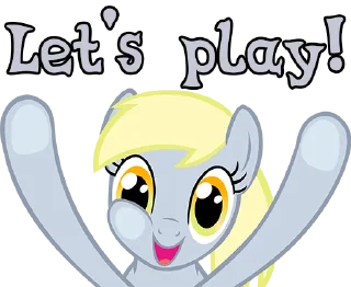 Sticker i'm Derpy Hooves (ENG) @StickersIsMagic - 11