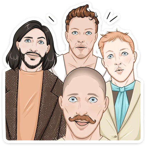 Sticker imaginedragons_vk - 1