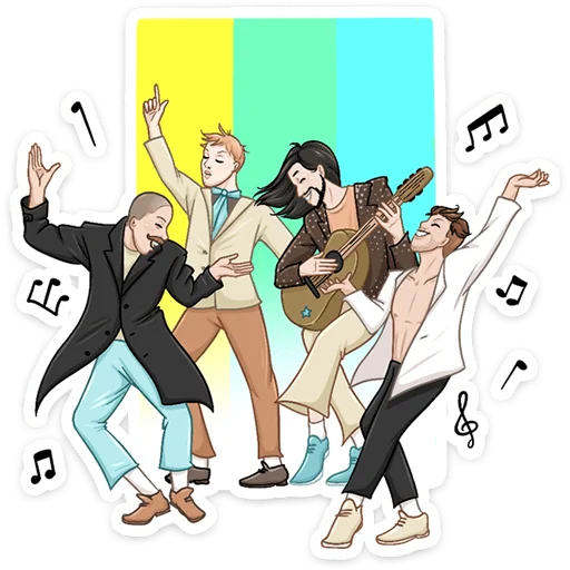 Стикер imaginedragons_vk - 1