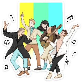 Sticker Imagine Dragons (@TgSticker) - 3