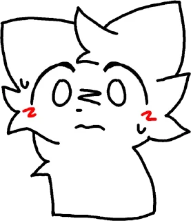 Sticker Silly cat by @siIIychannel | @miipiix - 3