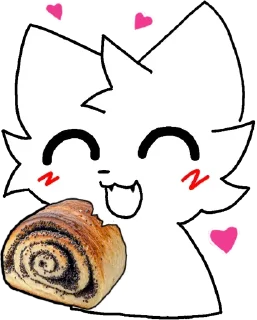 Sticker Silly cat by @siIIychannel | @miipiix - 6