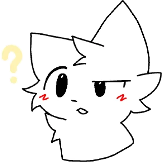 Sticker Silly cat by @siIIychannel | @miipiix - 7