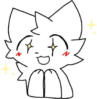 Sticker Silly cat by @siIIychannel | @miipiix - 11