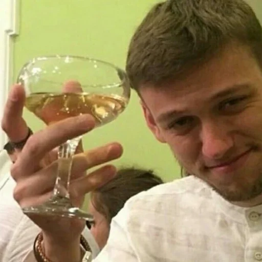 person drink barware