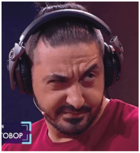 human face headphones person