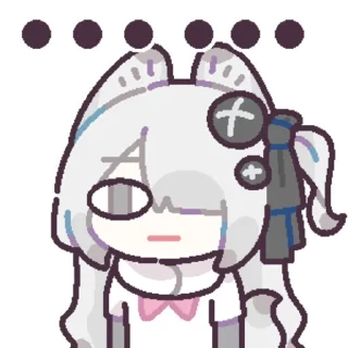 Стикер 黑花理理1 @zhaxia_cn - 1