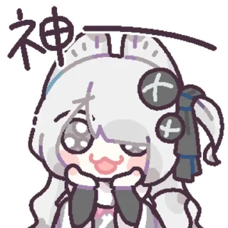 Стикер 黑花理理1 @zhaxia_cn - 9