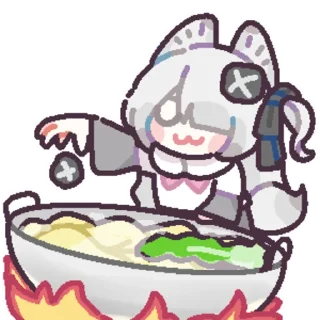 Стикер 黑花理理1 @zhaxia_cn - 11