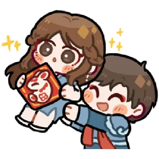 Стикер 纸嫁衣日常 @zhaxia_cn - 9