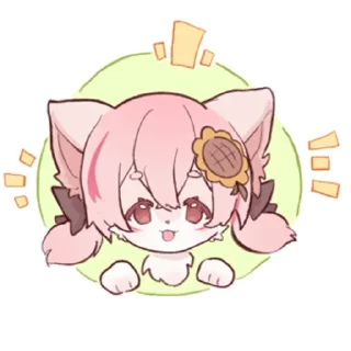 Стикер 桐生阳南4 @zhaxia_cn - 0