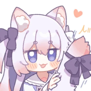 Стикер 绫月乃萝8 @zhaxia_cn - 10