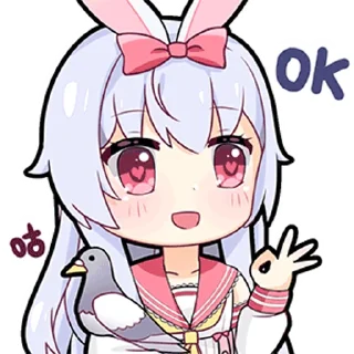 Стикер 兽耳梦梦奈 @zhaxia_cn - 9
