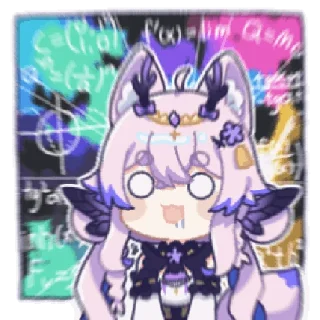 Стикер 糖妖妖表情 @zhaxia_cn - 8