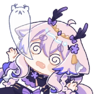 Стикер 糖妖妖表情 @zhaxia_cn - 1