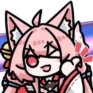 Sticker 长门狐狐 @zhaxia_cn - 8