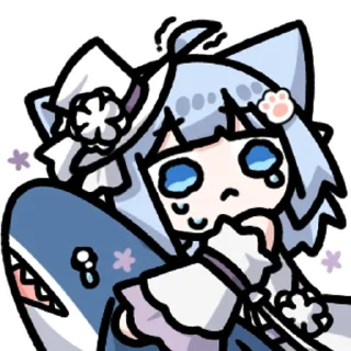 Стикер 雪音猫猫一 @zhaxia_cn - 3